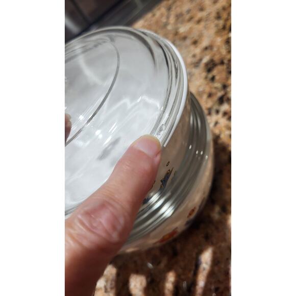 Vintage Corning Ware Country Festival Blue Bird Skillet w/Lids (P-81-B & P-82-B) - Picture 8 of 16